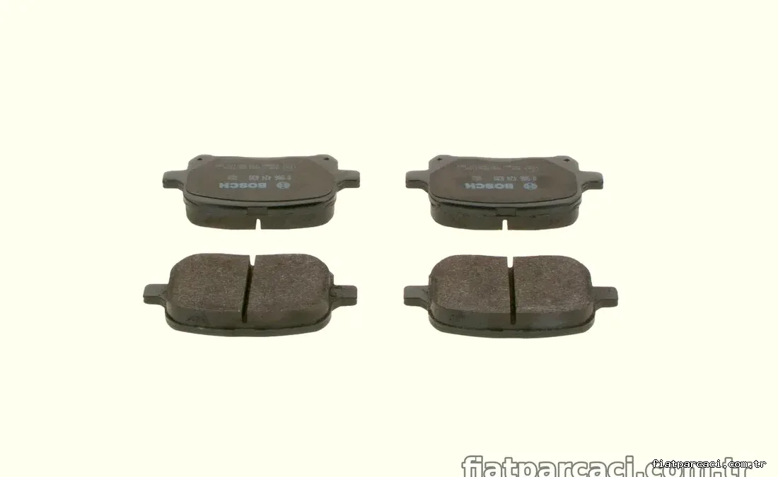 BOSCH 0986424639 Fren Disk Balata - BOSCH - 0986424639