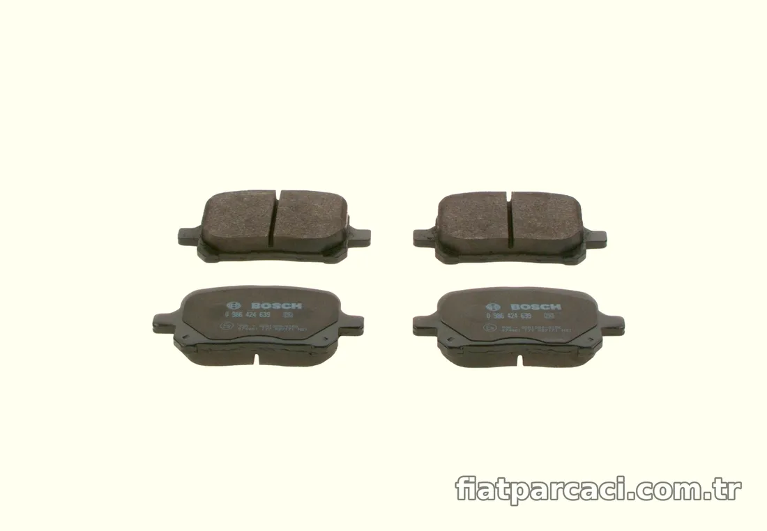 BOSCH 0986424639 Fren Disk Balata - BOSCH - 0986424639