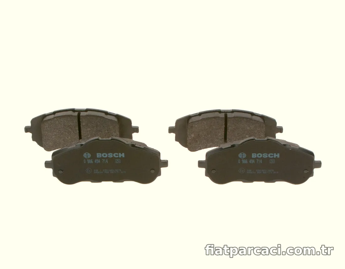 BOSCH 0986494714 Fren Disk Balata - BOSCH - 0986494714