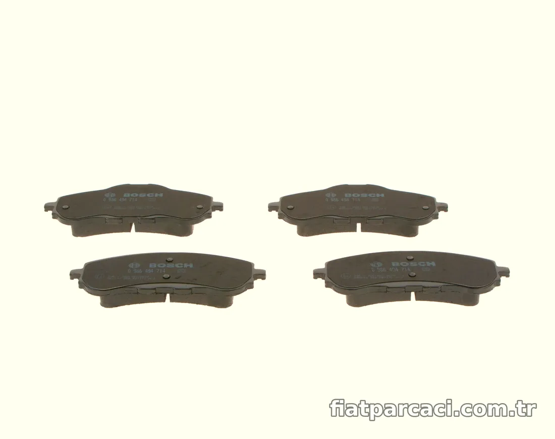 BOSCH 0986494714 Fren Disk Balata - BOSCH - 0986494714