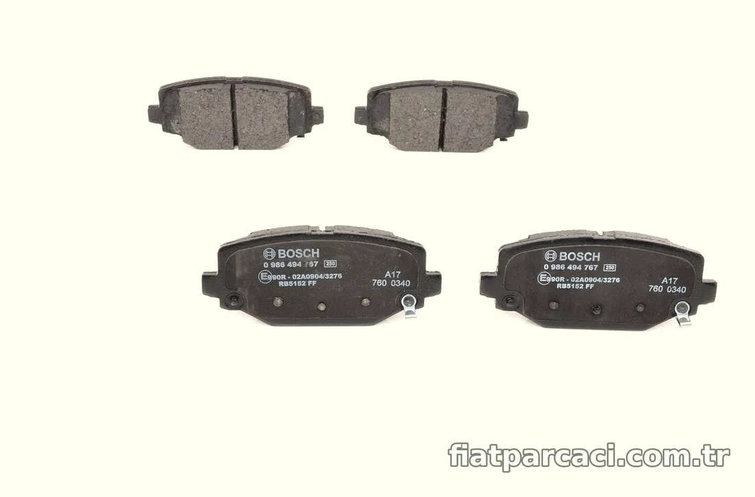 BOSCH 0986494767 Fren Disk Balata - BOSCH - 0986494767