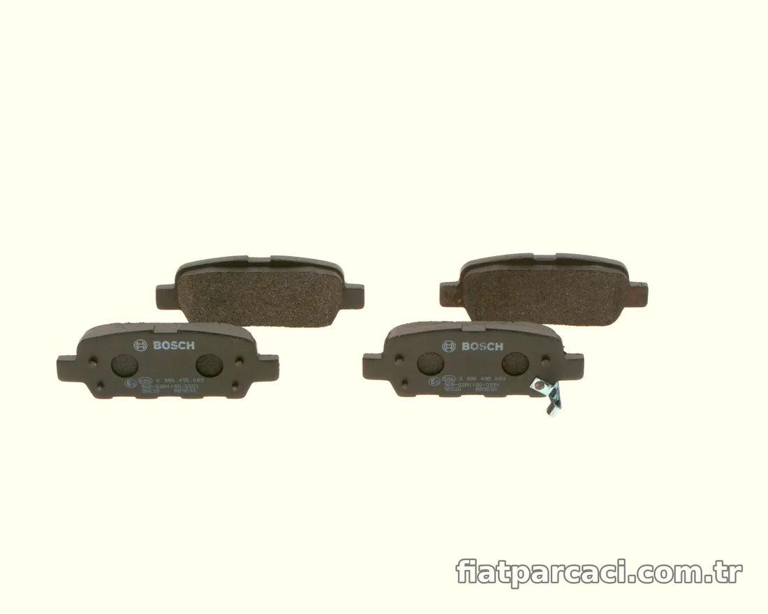 BOSCH 0986495089 Fren Disk Balata - BOSCH - 0986495089