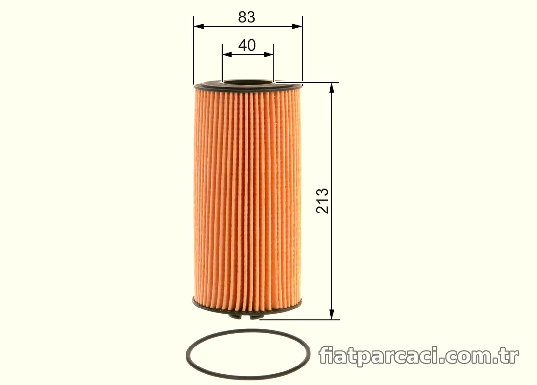 BOSCH 09864B7003 Yağ Filtresi - BOSCH - 09864B7003