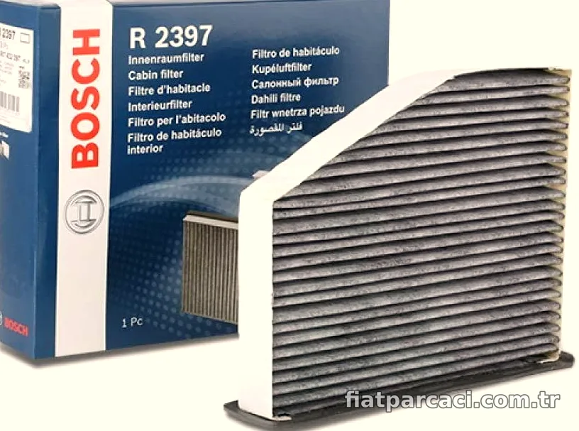 BOSCH 1987432397 | Aktif Karbonlu Polen Filtresi Golf 5, Golf 6, Jetta, A3, Q3, Altea, Leon, Toledo, Octavia, SuperB, Pa