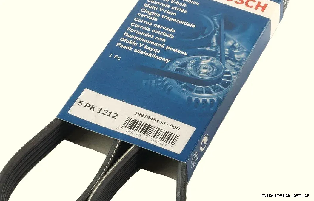 BOSCH 1987948494 | V Kayışı Opel Astra G/Corsa C/Zafira A/Meriva A 1.4-1.6 Benzinli Z14XE Z16XE Klimalı - BOSCH - BOS.19