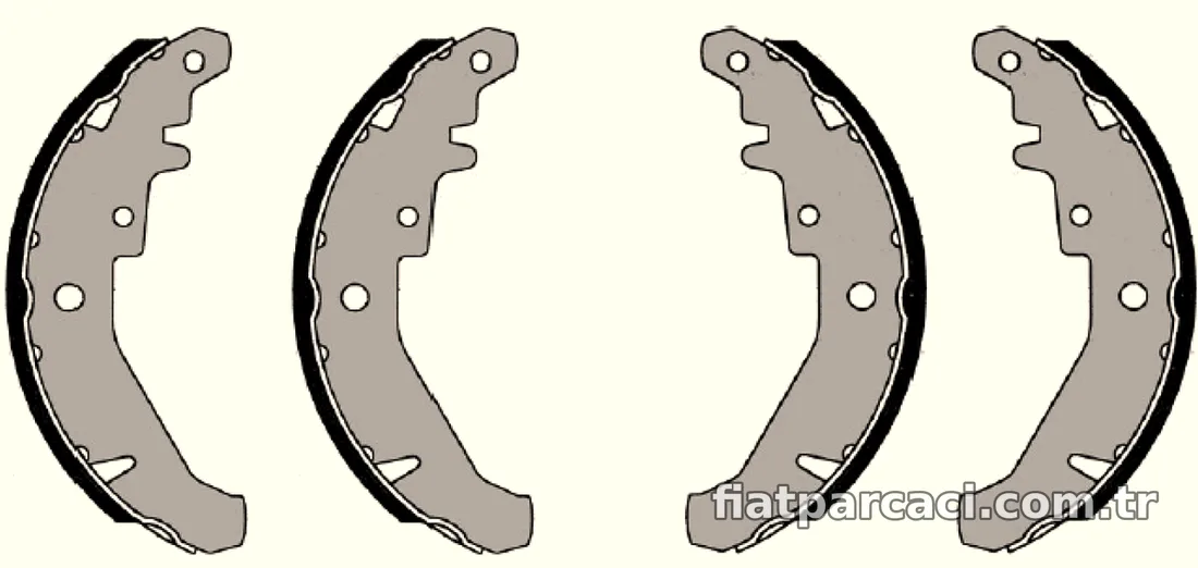 BOSCH F026004630 Fren Pabuçlu Balata - BOSCH - F026004630