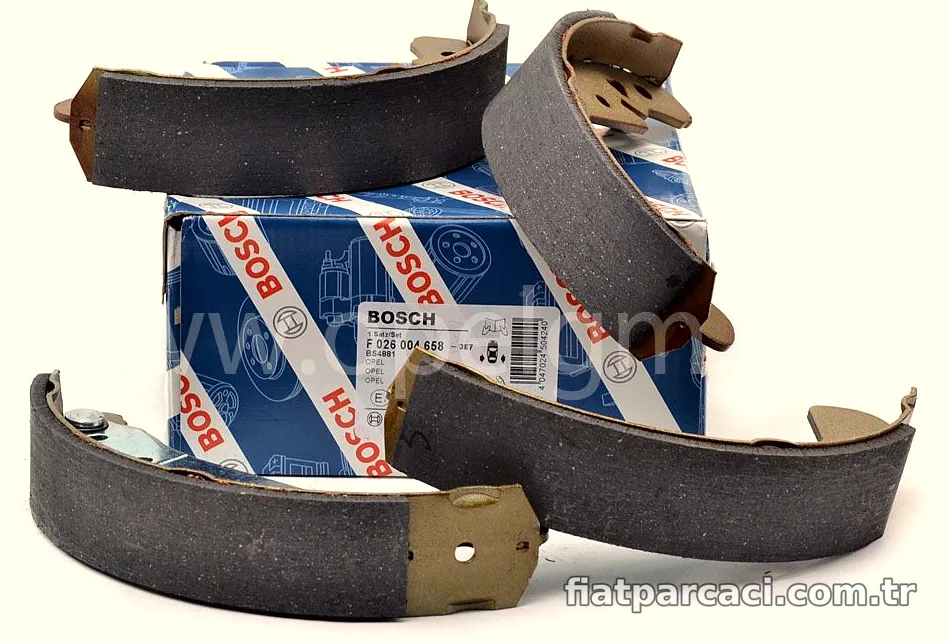 BOSCH F026004658 | Opel Astra G Arka Kampanalı Fren Balatası (4 Bijon Tekere Uygun) - BOSCH - BOS.F026004658 ,1