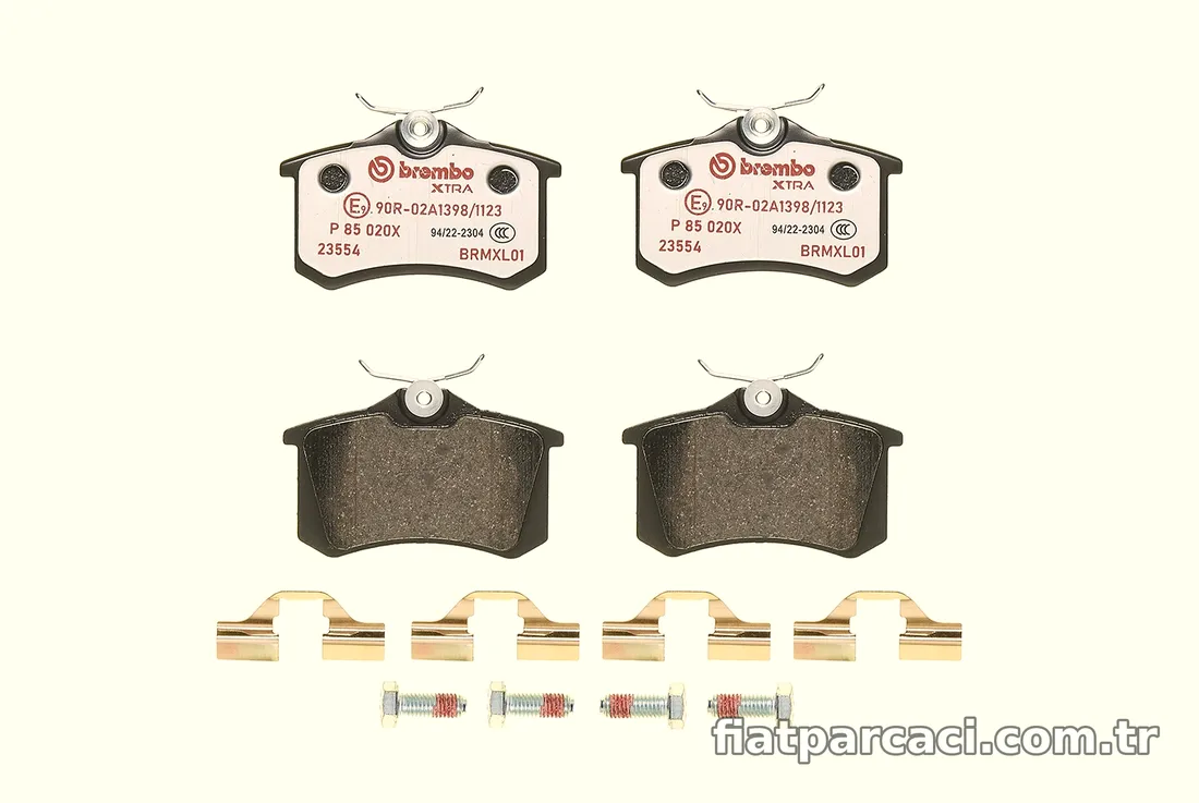 BREMBO P85020X Fren Disk Balata - BREMBO - P85020X