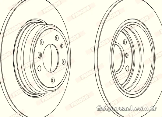 FERODO DDF553 Fren Disk Ayna - FERODO - DDF553