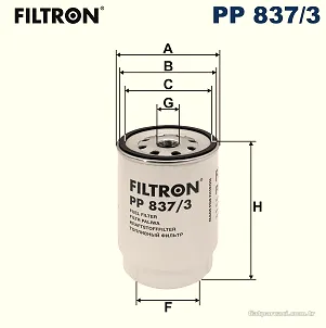 FILTRON PP8373 Yakıt Filtresi - FILTRON - PP8373