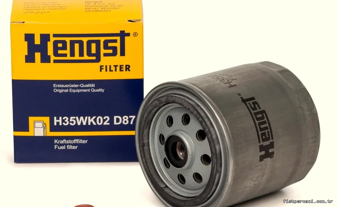 HENGST H35WK02D87 | Mercedes W124 W201 190D 200D 250D 300D Mazot Filtresi 601/602/603 - HENGST - HEN.H35WK02D87 ,W300D