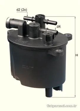 KNECHT KL581 Yakıt Filtresi - KNECHT - KL581