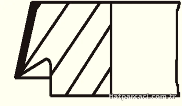MAHLE 00865N0 Segman - MAHLE - 00865N0