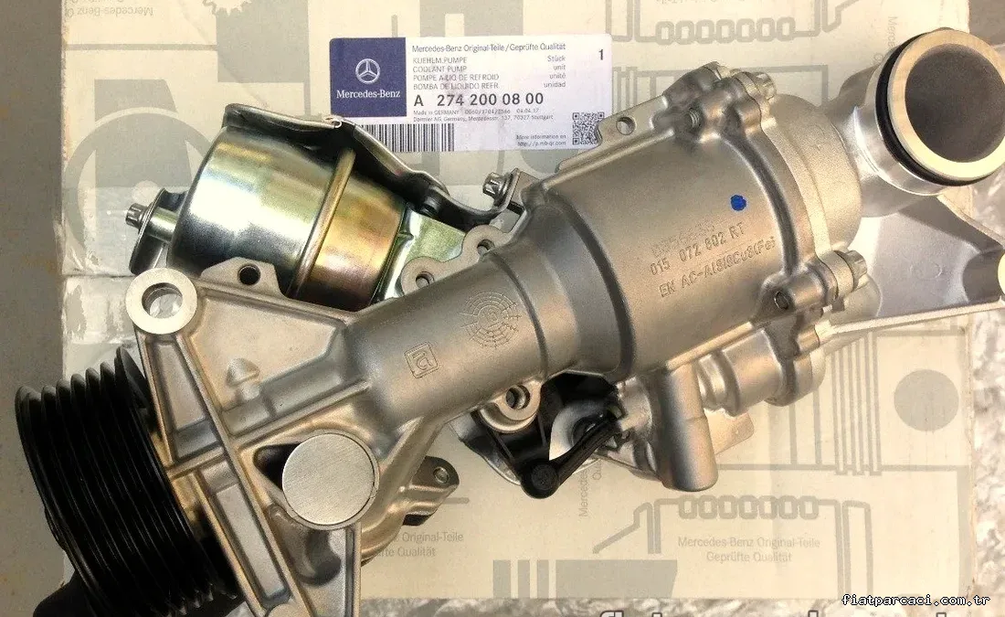 MERCEDES-BENZ A2742000800 | W204-W212 C180 CGI-E180-E200 274 Motor Devirdaim Su Pompası Orijinal - MERCEDES-BENZ - A2742