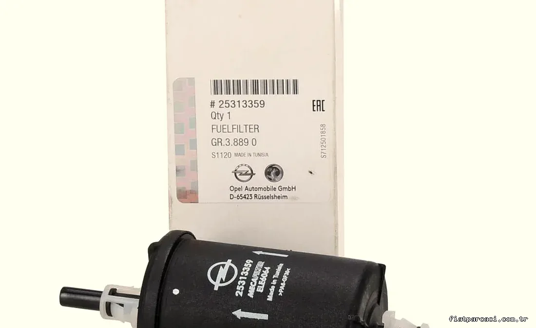 PSA 25313359 | Opel Omega B/Corsa B/Corsa C/Astra G/Vectra B-C/Meriva A/Tigra A Benzin Filtresi - MOPAR (PSA) - 25313359