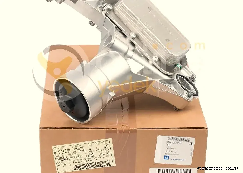 PSA 93186325 | Opel insignia 1.6 Turbo Yağ Soğutucu Komple Orijinal - MOPAR (PSA) - 93186325 ,1