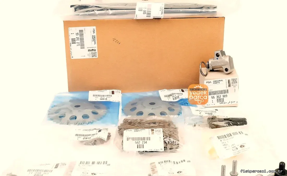 PSA 93191271 | Triger Zincir Seti Orijinal Opel Corsa B 1.2 16 Valf Astra G Astra H - MOPAR (PSA) - 93191271 ,6