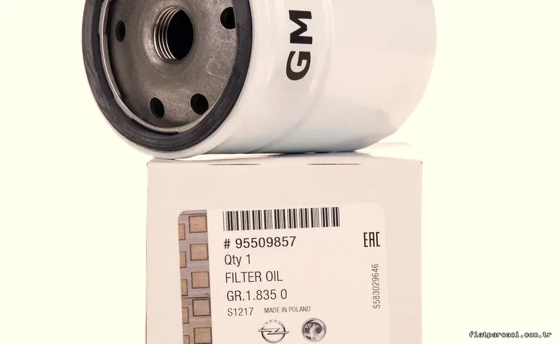 PSA 95509857 | Opel Astra F 1.4 / 1.6 Benzinli Yağ Filtresi Orijinal | 1 Adet - MOPAR (PSA) - 95509857 ,2