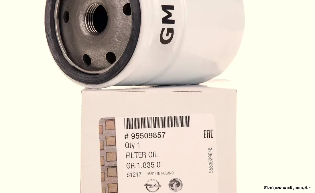 PSA 95509857 | Opel Vectra C 1.6 Benzinli Yağ Filtresi Orijinal | Astra G/H, Zafira B, Vectra B | 1 Adet - MOPAR (PSA) -
