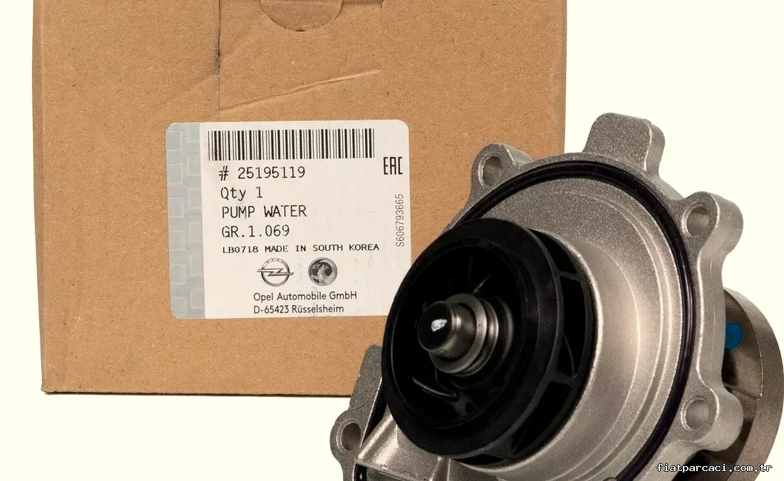 PSA 95531270 | Opel Astra G 1.6 Twinport Devirdaim Su Pompası - Astra H/J Zafira B Insignia Meriva A Vectra C Orijinal -