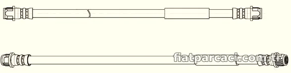 RAM Arka Fren Hortumu C900595A