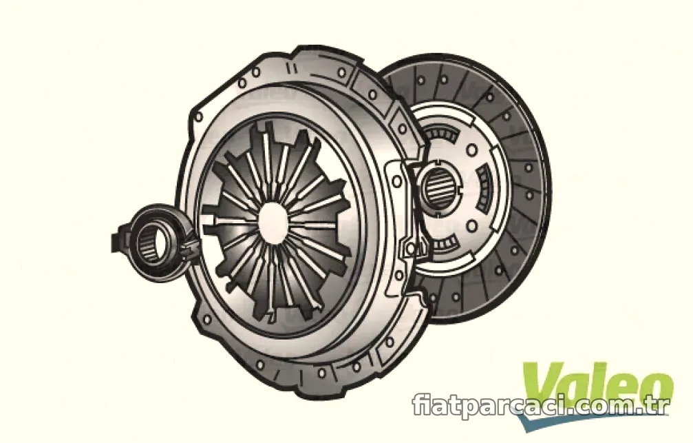 DEBRIYAJ SETI 155 2.0T Q4 04.92 / 08.97; 2.5 TD 07.93 / 08.97; 164 FL92 2.0 V6 T SUPER; 2.5 TD; 3. - Valeo - VALEO 80134