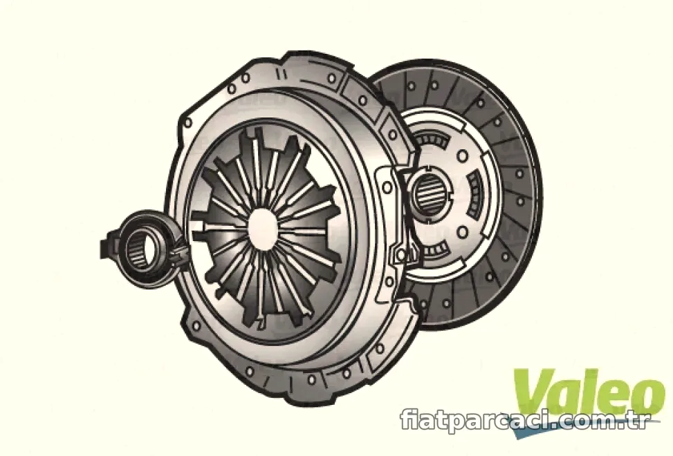 DEBRIYAJ SETI ALFA ROMEO 147 / 156 / GT / 145 / 146 1,9JTD - Valeo - VALEO 828063