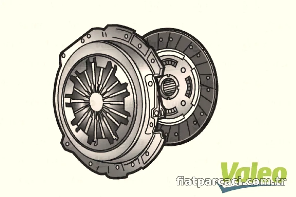 DEBRIYAJ SETI GRANDE PUNTO 1.6D BRAVO II 2.0 MJET FREEMONT 2.0 MJET 09> - Valeo - VALEO 826867