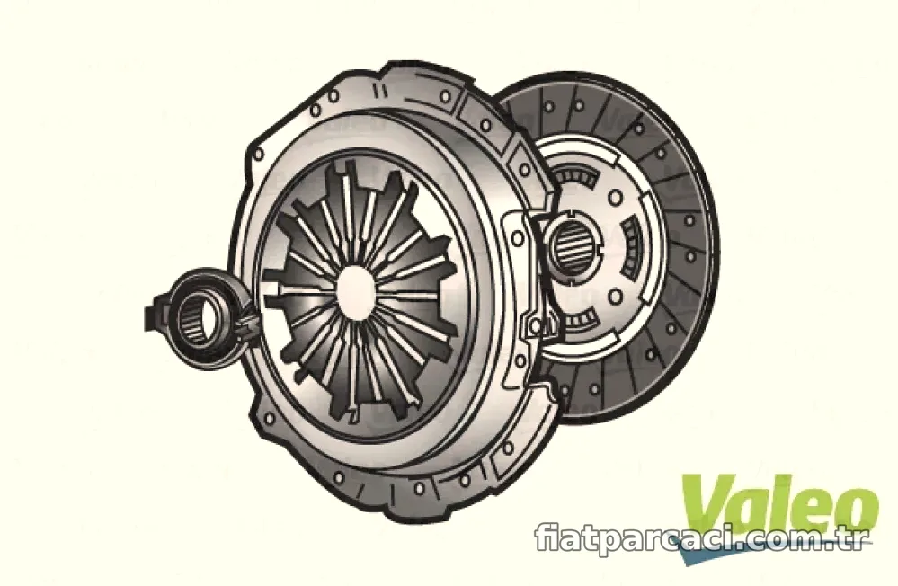 DEBRIYAJ SETI LAND CRUISER (BJ70) 2,4TD 88>95 - Valeo - VALEO 821065