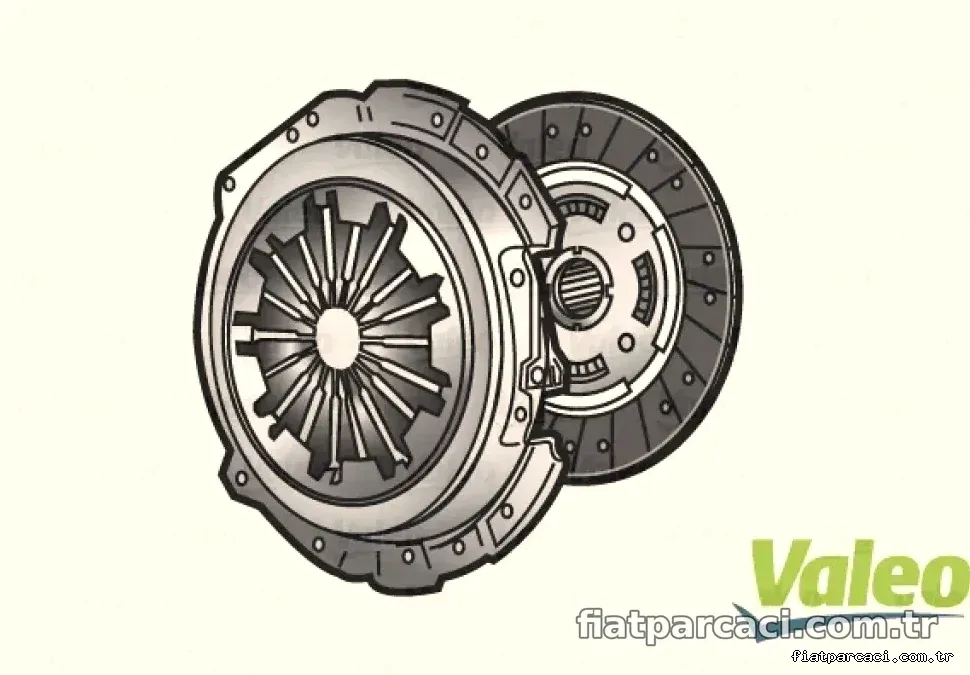 DEBRIYAJ SETI RULMANSIZ LOGAN II MCV CAPTUR DUSTER SCENIC III 1,5DCI 09> - Valeo - VALEO 826862