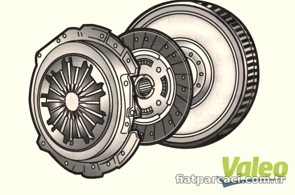 DEBRIYAJ SETI VOLANLI FOCUS 1,8TDCI (110 115 PS) TOURNEO CONNECT CONNECT 1,8 TDCI (90 PS) 01> - Valeo - VALEO 835019
