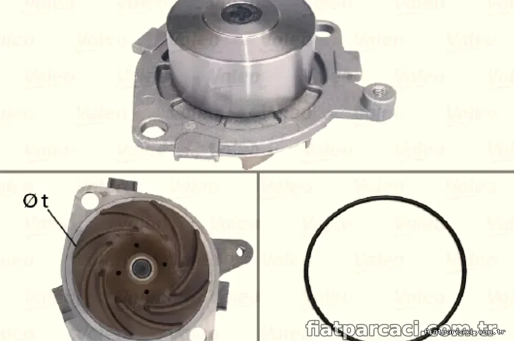 DEVIRDAIM BRAVO HB BRAVA 2,0 MAREA LANCIA - Valeo - VALEO 506516