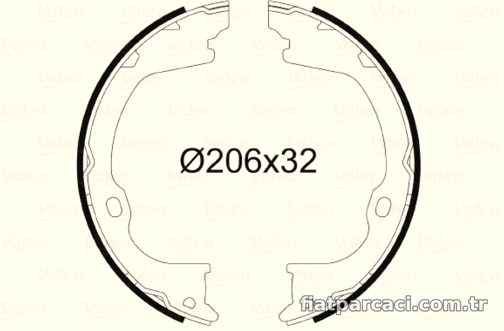 EL FREN BALATASI JEEP CHEROKEE WRANGLER III 2.8 - Valeo - VALEO 564203