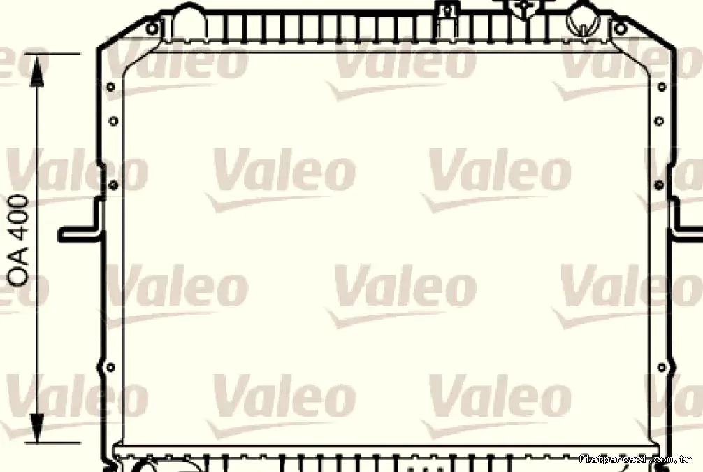 MOTOR SU RADYATORU KIA BONGO K2700 1997> - Valeo - VALEO 734990