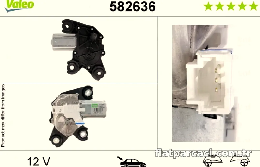 SILECEK MOTORU ARKA EXPERT IV-JUMPY IV 16> - Valeo - VALEO 582636