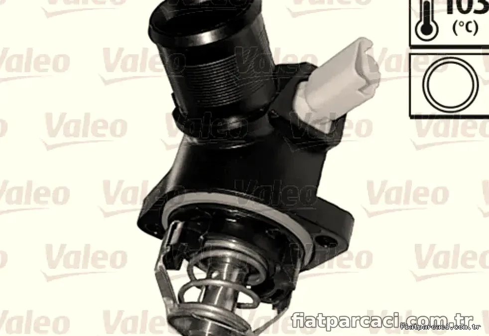 TERMOSTAT (MUSURLU) P206+ (T3E) PLUS P1007 P207 BIPPER NEMO C2 C3 C3 II C3 PLURIEL C3 III FIORINO TU3A / TU3AES (1,4 8V)