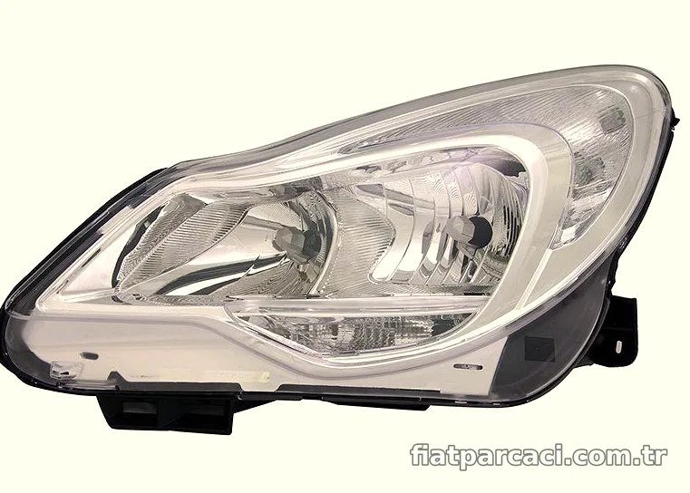 VALEO 44585 | Far Sol (Şoför Tarafı) Opel Corsa D Makyajlı Krom Elektrikli Motorlu 09-14 - VALEO - VAL.44585