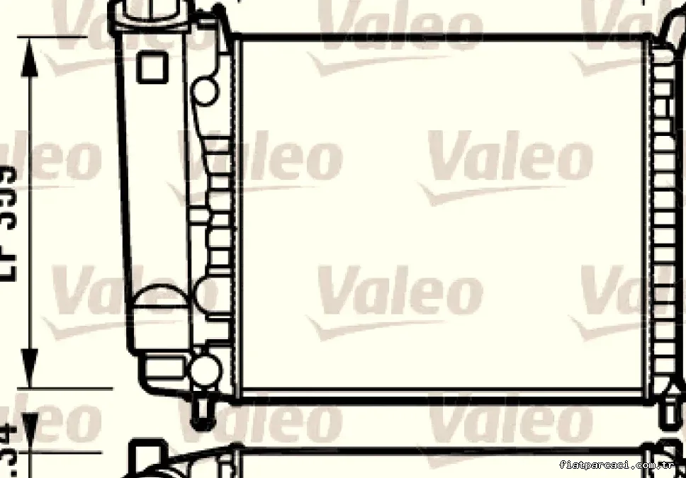 VALEO 732004 RADYATOR FIAT PALIO - Valeo - VALEO 732004
