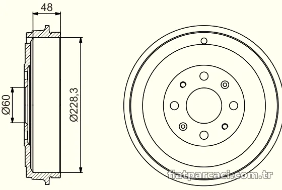 BOSCH 0986477208 Kampana - BOSCH - 0986477208