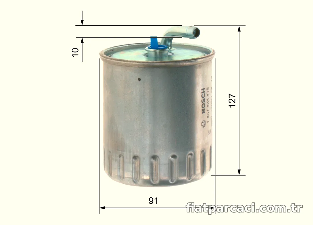 BOSCH 1457434416 Yakıt Filtresi - BOSCH - 1457434416