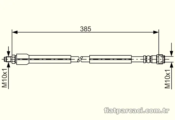 BOSCH 1987476949 Fren Hortumu - BOSCH - 1987476949
