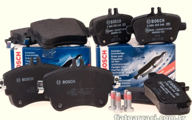 BOSCH Mercedes X156 Gla 200 Ön Ve Arka Fren Balata Seti