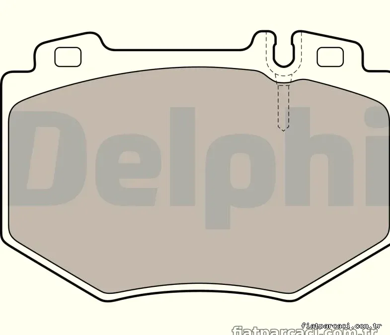 DELPHI LP1851 Fren Disk Balata - DELPHI - LP1851