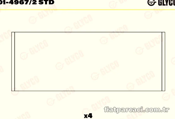 GLYCO 0149672STD Kol Yatak - GLYCO - 0149672STD