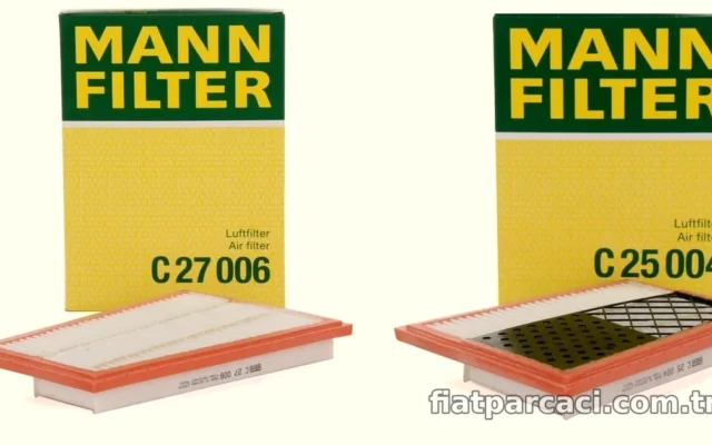 Mercedes Benz W164 ML 320 CDI Hava Filtre Takımı Mann Marka