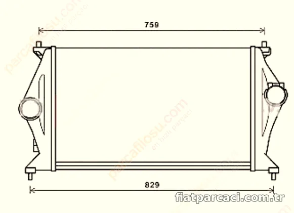 ORJINAL Turbo Radyatörü /İnterkol 282703A000 - ORJINAL