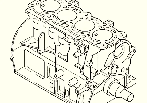 ORJINAL Yarım Motor DV6D 1.6 DIZEL CV6Q6011AB
